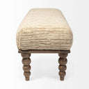 Mercana Alder 55" x 17" x 18" Solid Wood Bench