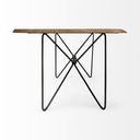 Mercana Papillion 84" x 40" x 30" Solid Wood Dining Table