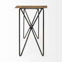Mercana Papillion 66" x 17" x 29" Iron Console Table