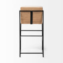 Mercana Stamford 18.7" x 22.6" x 40" Metal Stool