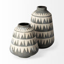 Mercana Delaney 6.7" x 6.7" x 10" Ceramic Vase