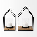 Mercana Leopold 8" x 5.9" x 11.8" Candle Holder
