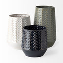 Mercana Gemma 7.1" x 7.1" x 7.3" Ceramic Vase