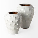 Mercana Julian 8.3" x 8.3" x 11.4" Ceramic Vase