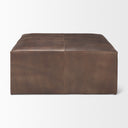 Mercana Minara 36" x 36" x 16" Wood Ottoman