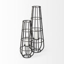 Mercana Bella 12.2" x 11.8" x 30.1" Metal Lantern