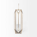 Mercana Ivy 10.2" x 10.2" x 36" Metal Lantern