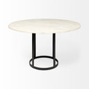 Mercana Tanner 48" x 48" x 30" Stone Dining Table