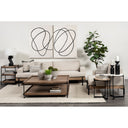 Mercana Trey 20" x 20" x 26" Solid Wood Side Table