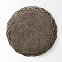 Mercana Allium 15.8" x 15.8" x 17.8" Wool Pouf