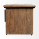 Mercana Maddox 75.5" x 18" x 20" Solid Wood Media Unit