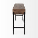 Mercana Glenn 55.5" x 14.5" x 30" Solid Wood Console Table
