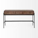 Mercana Glenn 55.5" x 14.5" x 30" Solid Wood Console Table