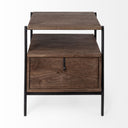 Mercana Glenn 20" x 21" x 24" Solid Wood Side Table