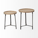Mercana Helios 20" x 20" x 24" Metal Side Table