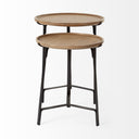 Mercana Helios 20" x 20" x 24" Metal Side Table