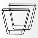 Mercana Arya 23.6" x 9.8" x 21.7" Side Table