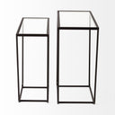 Mercana Arya 23.6" x 9.8" x 21.7" Side Table