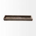 Mercana Vernon 36" x 7" x 3" Solid + Manufactured Wood Tray