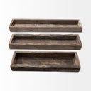 Mercana Vernon 30" x 7" x 3" Wood Tray