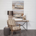 Mercana Papillion 66" x 17" x 29" Solid Wood Console Table