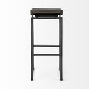 Mercana Givens 14" x 15.5" x 32" Solid Wood Counter Stool