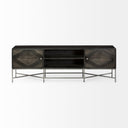 Mercana Hogarth 70.5" x 16" x 23.3" Iron Media Unit