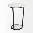 Mercana Bombola 18" x 18.1" x 25.2" Metal Side Table