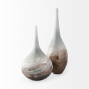 Mercana Erie 6.7" x 6.7" x 20.9" Glass Vase