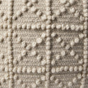Mercana Leroy 17.7" x 17.7" x 17.7" Wool Pouf