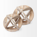 Mercana Bellatrix 7" x 7" x 7" Solid Wood Decorative Object