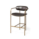 Mercana Parker 21.3" x 20.9" x 36" Metal Stool