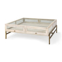 Mercana Arelius 43.5" x 43.5" x 15" Coffee Table