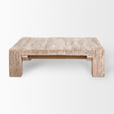 Mercana McArthur 48" x 48" x 14" Solid Wood Coffee Table