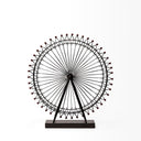 Mercana London 3" x 25" x 27" Metal Decorative Object