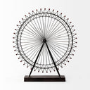 Mercana London 5" x 28.7" x 31.9" Metal Decorative Object