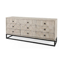 Mercana Genevieve 70.1" x 15.7" x 30.9" Solid + Manufactured Wood Sideboard
