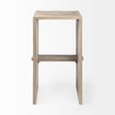 Mercana Aida 18.5" x 14" x 30" Solid Wood Stool
