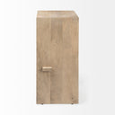 Mercana Aida 18.5" x 14" x 30" Solid Wood Stool