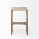 Mercana Aida 18.5" x 14" x 26" Solid Wood Stool