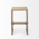 Mercana Aida 18.5" x 14" x 26" Solid Wood Stool