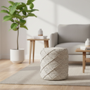 Mercana Esfera 17.8" x 15.8" x 15.8" Pouf
