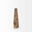 Mercana Allen 7.9" x 4.9" x 15.3" Solid Wood Vase
