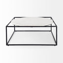 Mercana Austen 36" x 36" x 14" Metal Coffee Table
