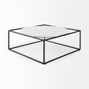 Mercana Austen 36" x 36" x 14" Metal Coffee Table