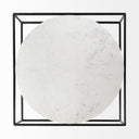 Mercana Austen 36" x 36" x 14" Metal Coffee Table