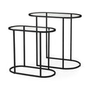 Mercana Celine 24.2" x 12.6" x 22.4" Side Table