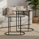 Mercana Celine 24.2" x 12.6" x 22.4" Side Table
