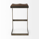 Mercana Kiran 17" x 17" x 30" Metal Stool