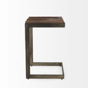 Mercana Kiran 17" x 17" x 26" Solid Wood Stool